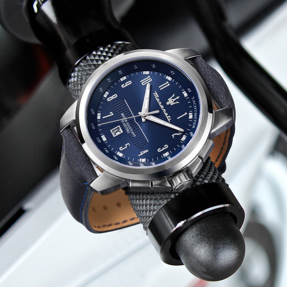 Maserati Successo Blue Dial 44mm Chronogragh-PEROZ Accessories
