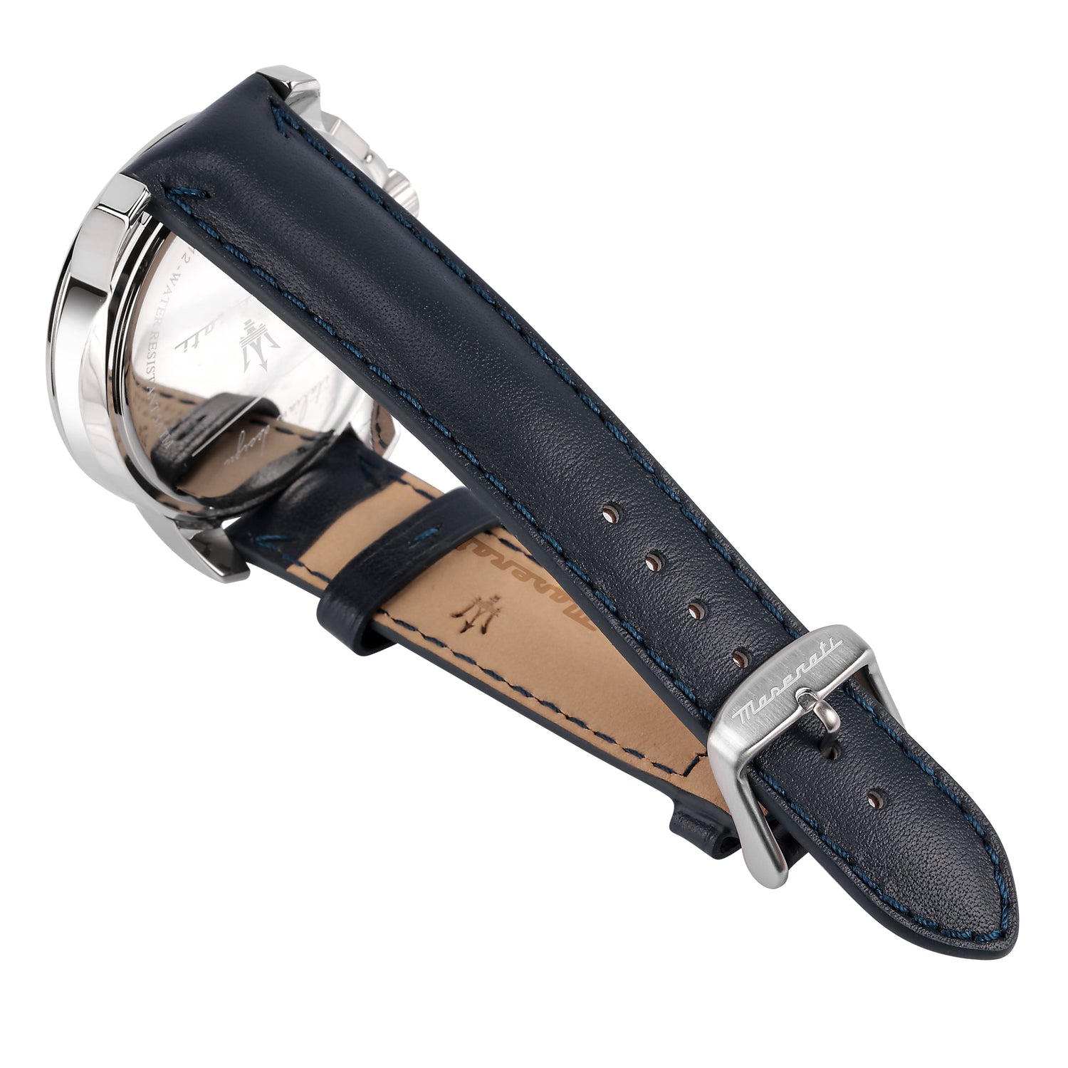 Maserati Successo Blue Dial 44mm Chronogragh-PEROZ Accessories