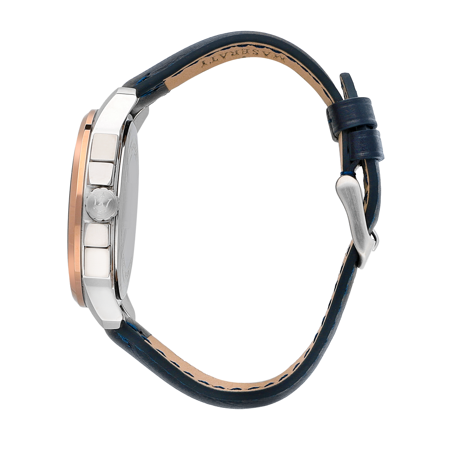 Maserati Successo Navy Blue Chronograph-PEROZ Accessories