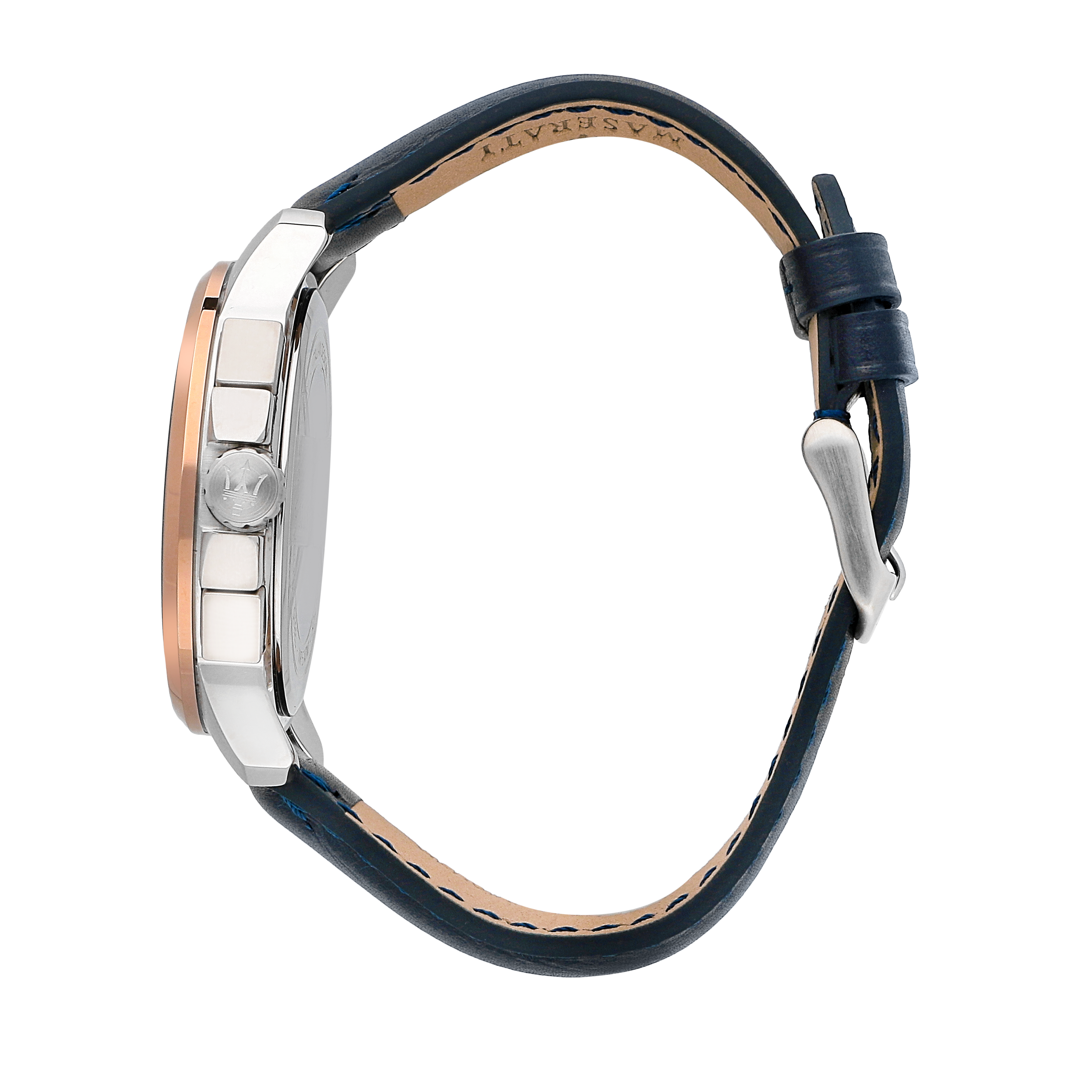 Maserati Successo Navy Blue Chronograph-PEROZ Accessories