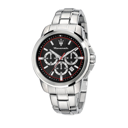 Maserati Successo Stainless Steel Chronograph Watch-PEROZ Accessories