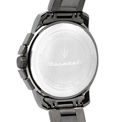 Maserati Sucesso 44mm Black Chronograph-PEROZ Accessories