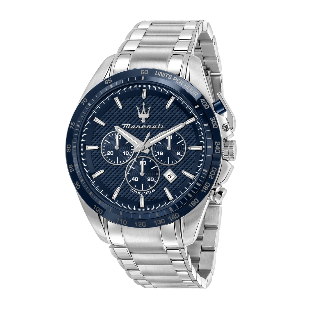 Maserati Traguardo 45mm Stainless Steel Chronograph Watch-PEROZ Accessories