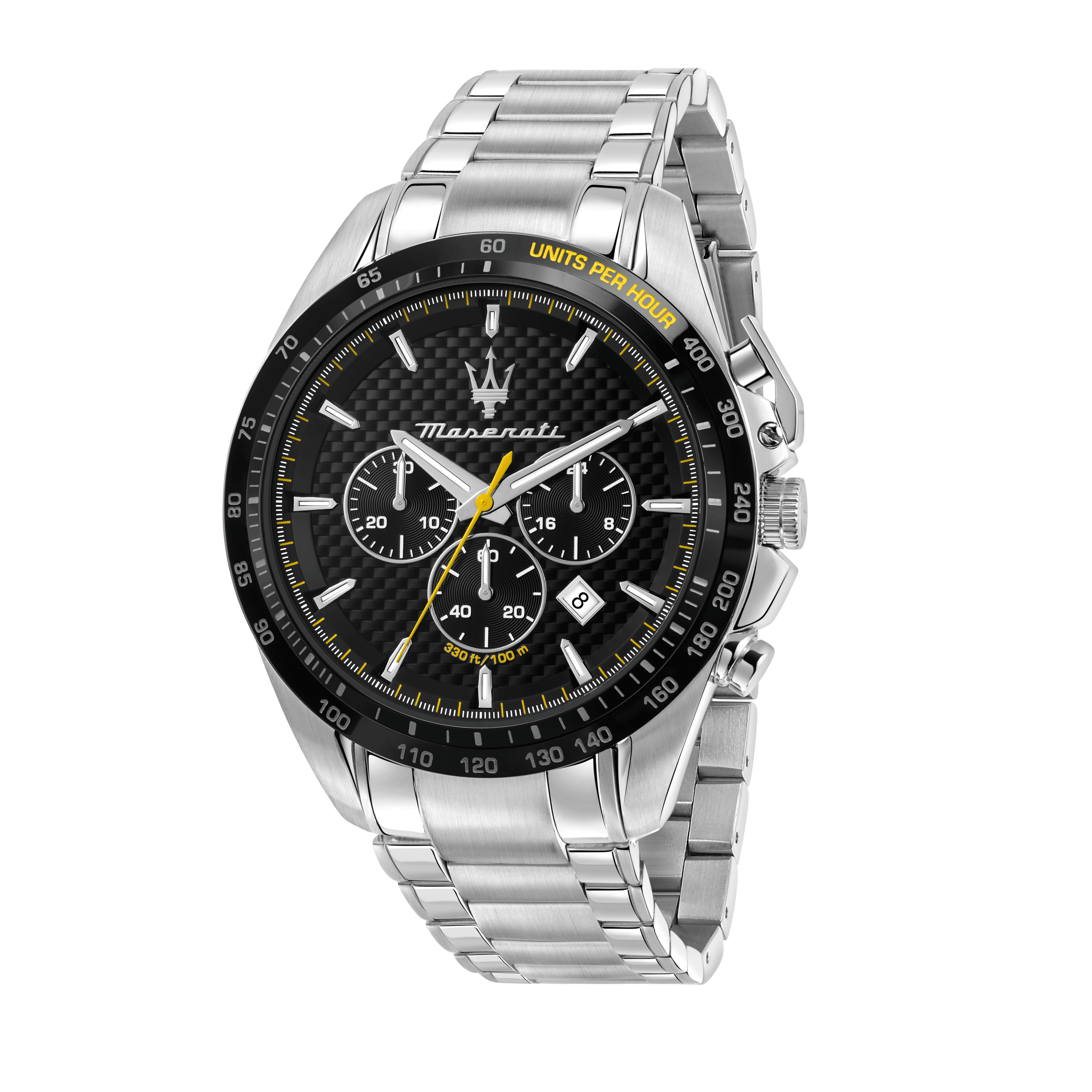 Maserati Traguardo Black Dial 45mm Chronograph-PEROZ Accessories