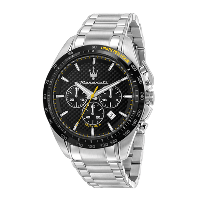 Maserati Traguardo Black Dial 45mm Chronograph-PEROZ Accessories