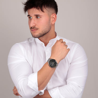 Maserati Traguardo Black Dial 45mm Chronograph-PEROZ Accessories