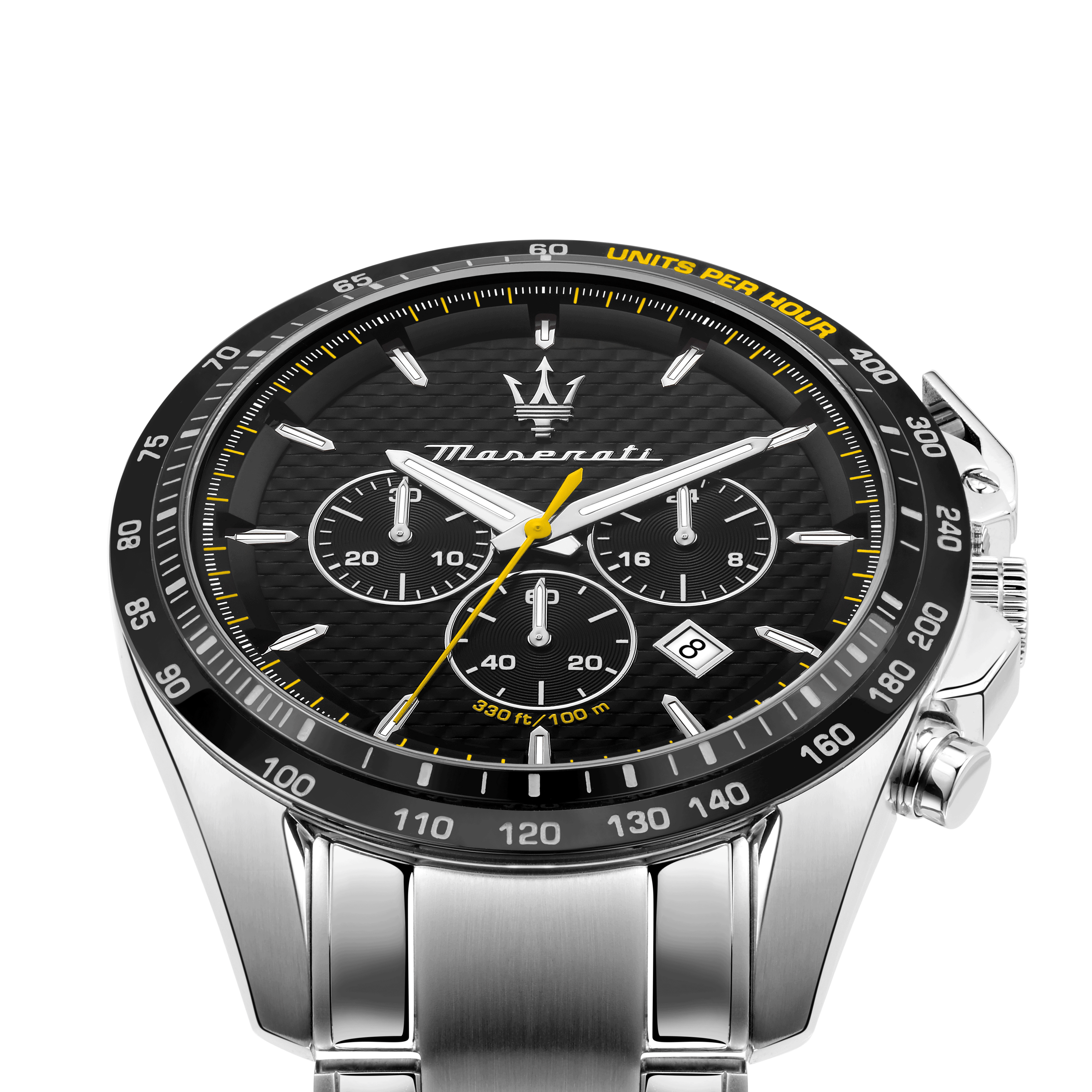 Maserati Traguardo Black Dial 45mm Chronograph-PEROZ Accessories