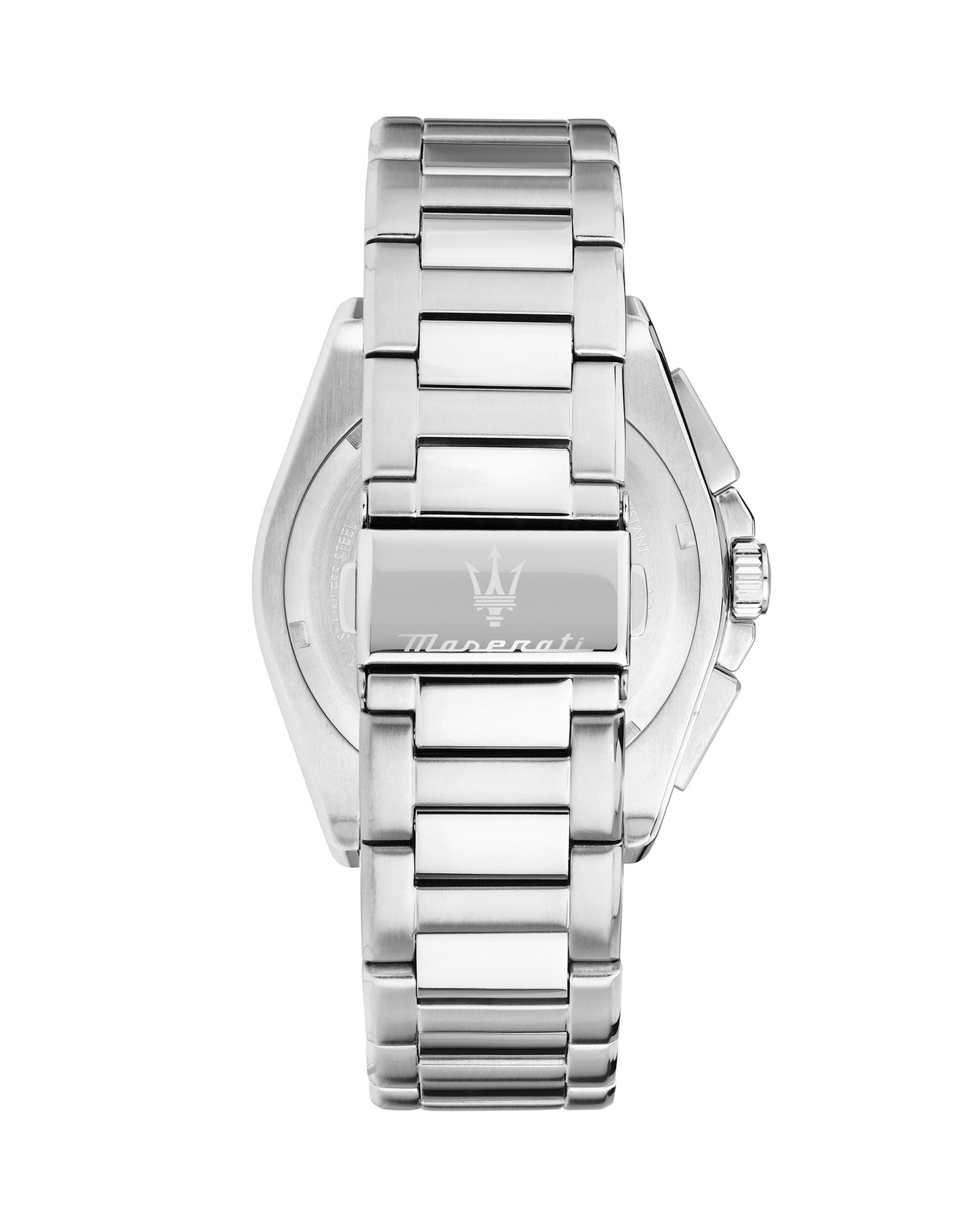 Maserati Velocita 43mm Chrono Silver Dial Stainless Steel Strap Watch-PEROZ Accessories