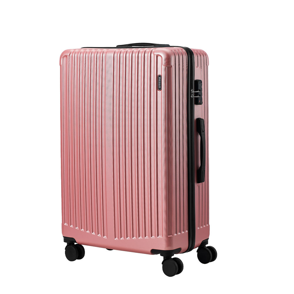 Mazam 28&quot; Luggage Suitcase Trolley Set Travel TSA Lock ABS Case Pink-Luggage Setss-PEROZ Accessories
