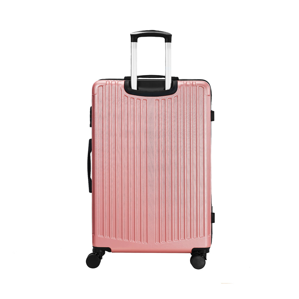 Mazam 28&quot; Luggage Suitcase Trolley Set Travel TSA Lock ABS Case Pink-Luggage Setss-PEROZ Accessories