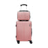 Mazam 2PCS Luggage Suitcase Trolley Set Carry On TSA Hard Case Pink-Luggage Setss-PEROZ Accessories