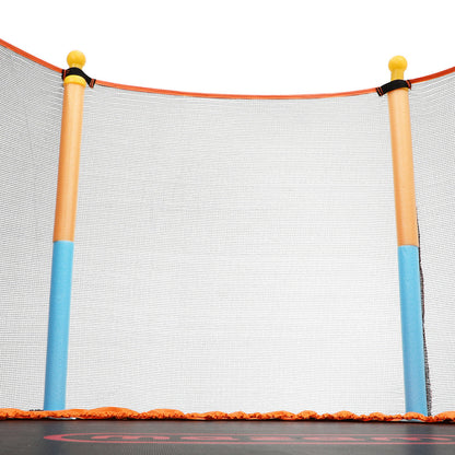 Mazam 60 Inch Kids Jumping Trampoline Enclosure Safety Net Pad-Trampoline-PEROZ Accessories