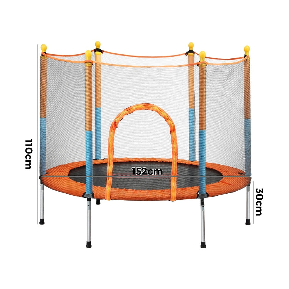 Mazam 60 Inch Kids Jumping Trampoline Enclosure Safety Net Pad-Trampoline-PEROZ Accessories