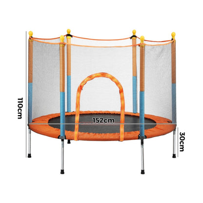 Mazam 60 Inch Kids Jumping Trampoline Enclosure Safety Net Pad-Trampoline-PEROZ Accessories