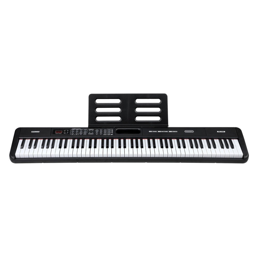 Mazam 88 Keys Electronic Piano Keyboard Portable Lighted-Electric Keyboard-PEROZ Accessories