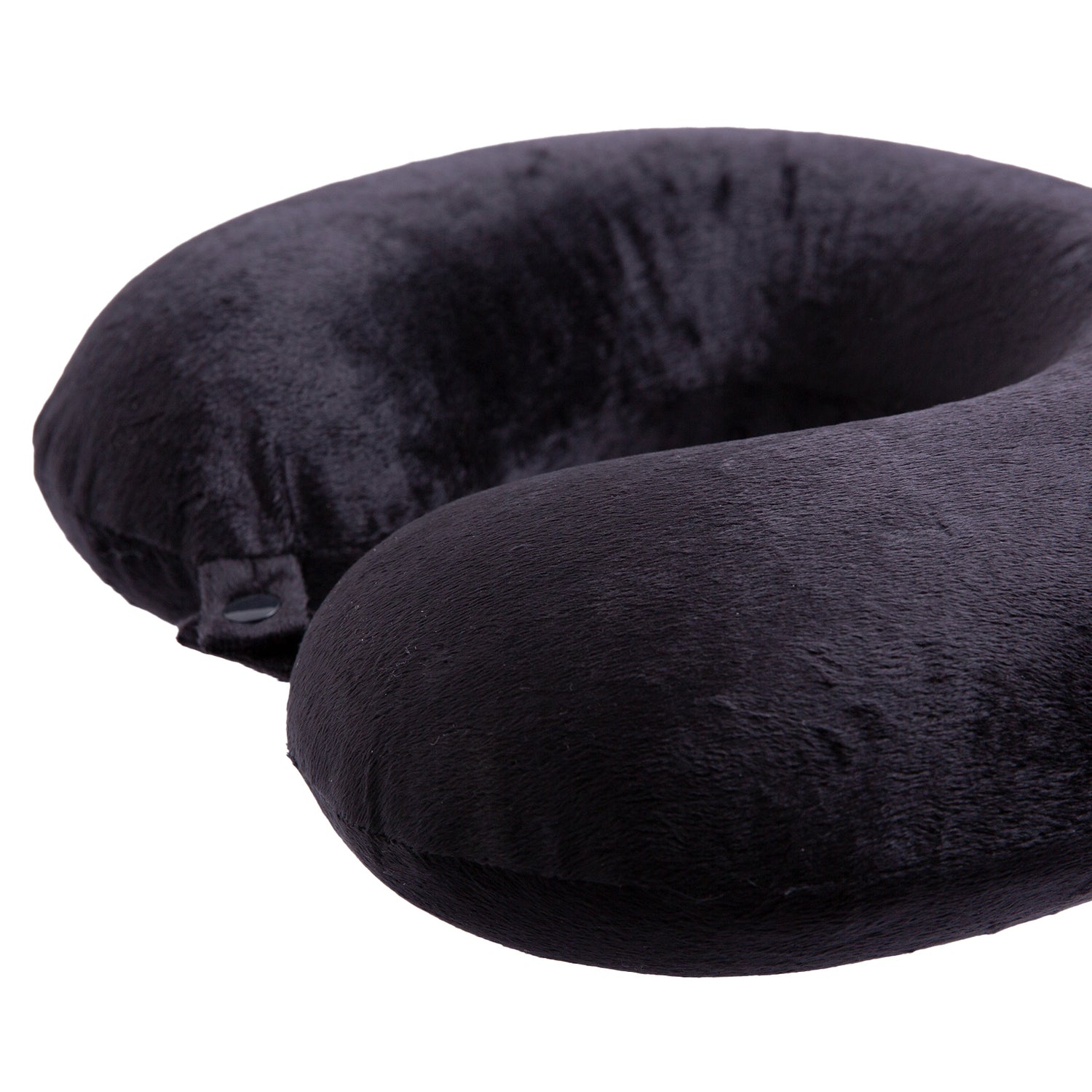 Milano Decor Memory Foam Travel Neck Pillow With Clip Cushion Support Soft Black-Home &amp; Garden > Bedding > Pillows-PEROZ Accessories