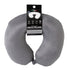 Milano Decor Memory Foam Travel Neck Pillow With Clip Cushion Support Soft Grey-Home & Garden > Bedding > Pillows-PEROZ Accessories