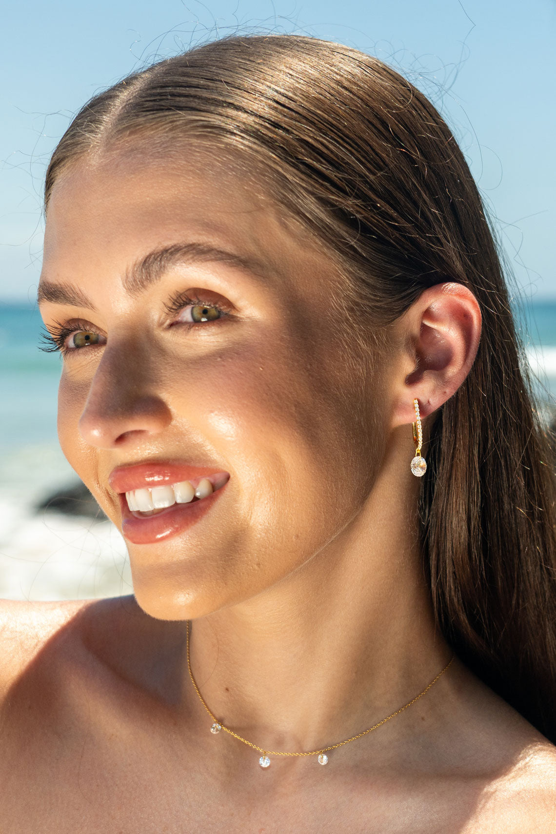 MIRAGE MOSSMAN EARRINGS GOLD-PEROZ Accessories