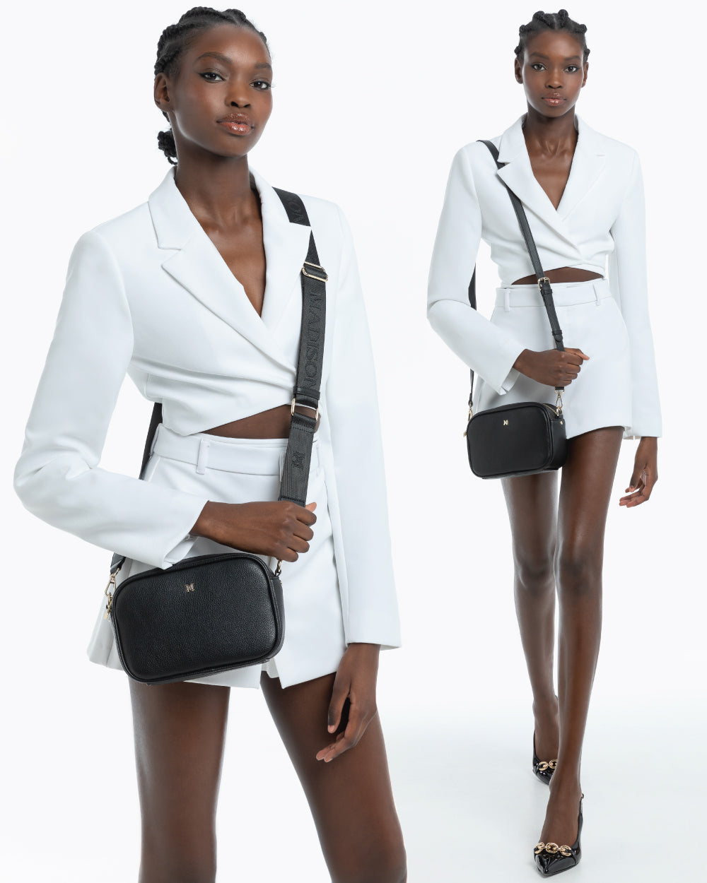 Monica Aztec &quot;Wear It 3 Ways&quot; Handbag &amp; Bag Straps Giftbox-PEROZ Accessories