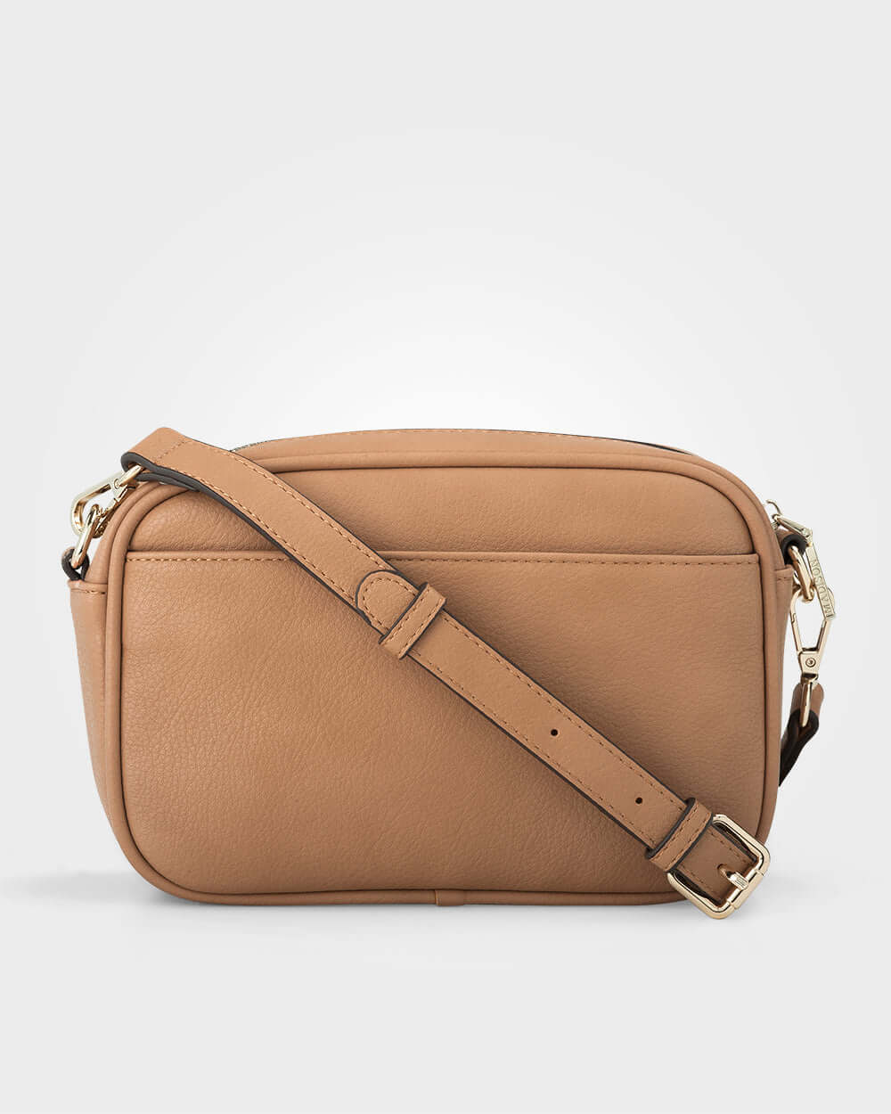 Monica Camera Crossbody Bag + Metallic Stripe Bag Strap-Handbags-PEROZ Accessories