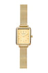 Nordgreen Allure 20mm x 30mm Gold Dial Gold Mesh Watch-PEROZ Accessories