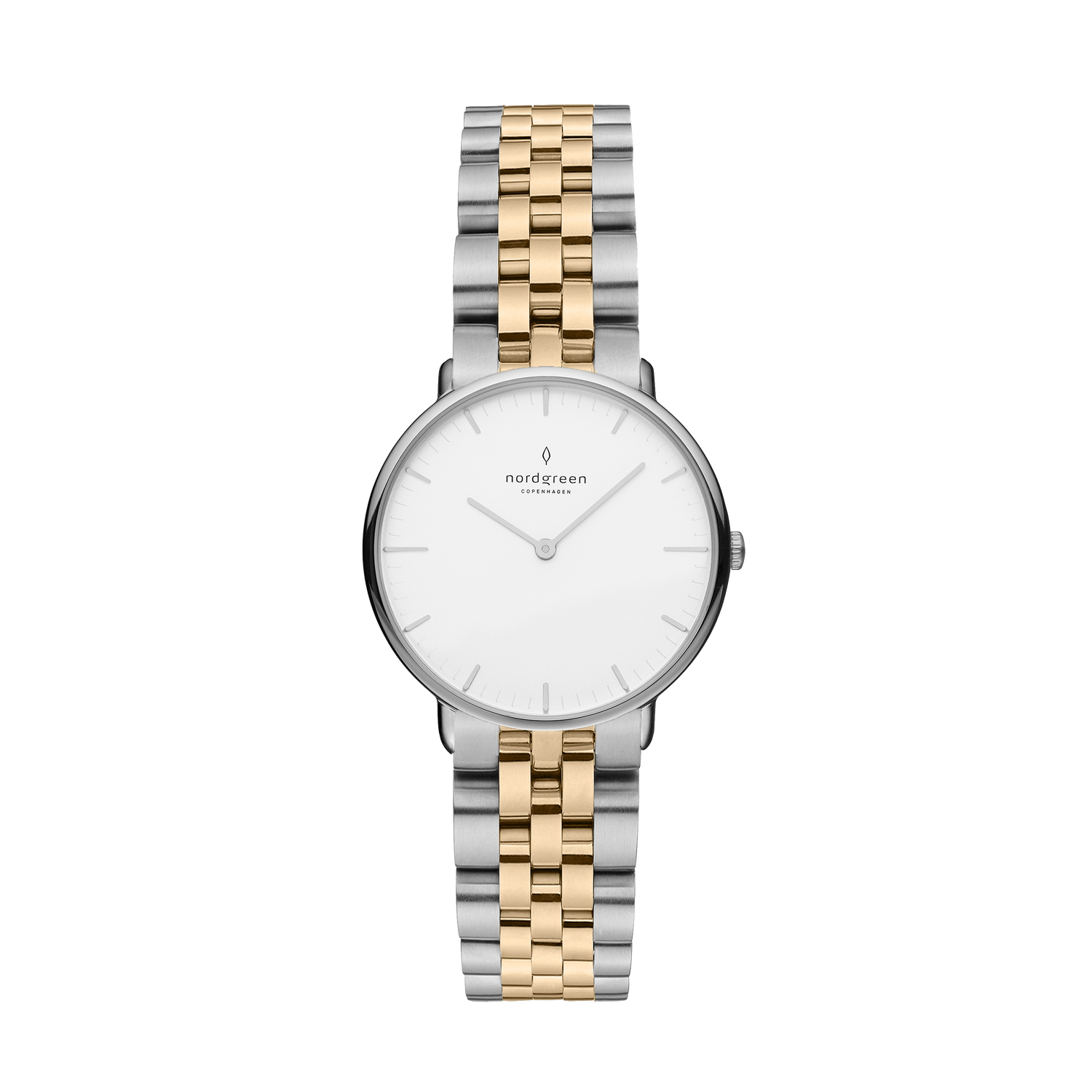 Nordgreen Native 28mm Two Tone Bracelet Watch-PEROZ Accessories