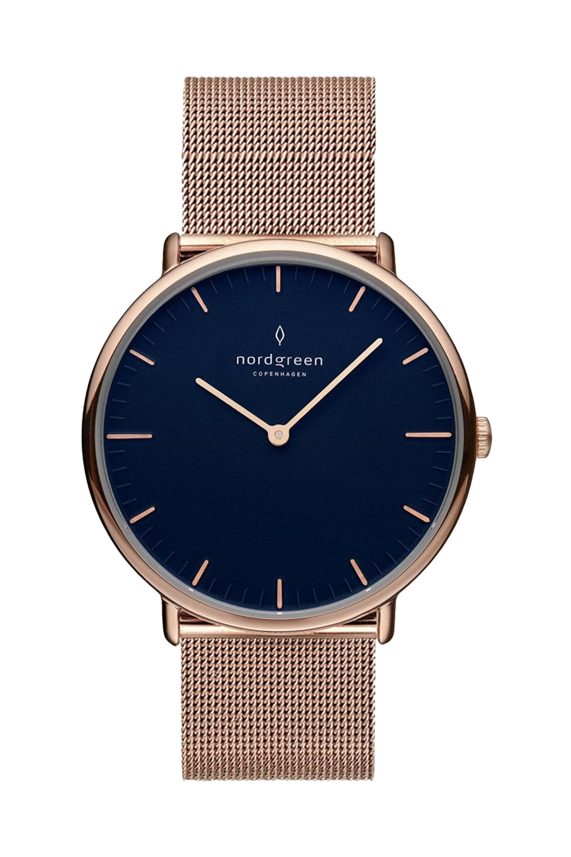 Nordgreen Native 32mm Rosegold Mesh Strap Watch-PEROZ Accessories