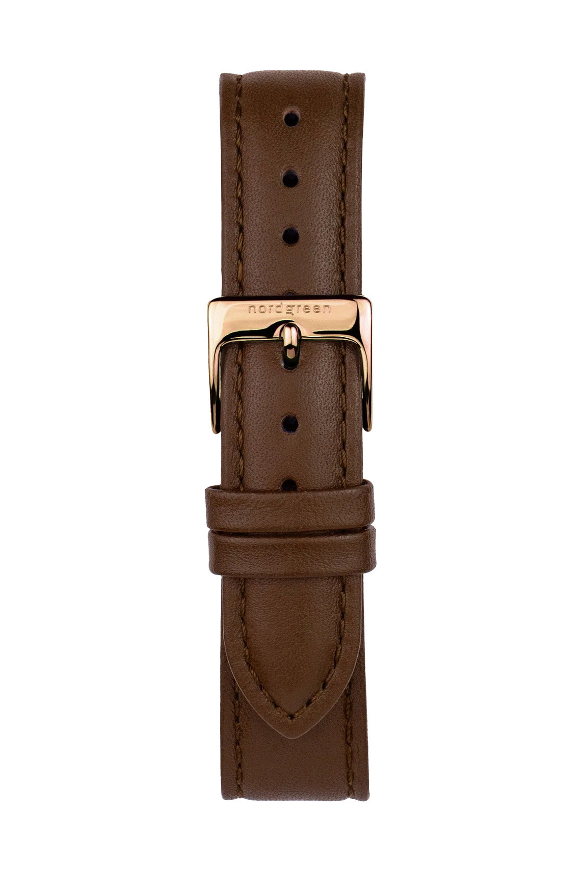 Nordgreen Native 36mm Brown Leather Strap Watch-PEROZ Accessories