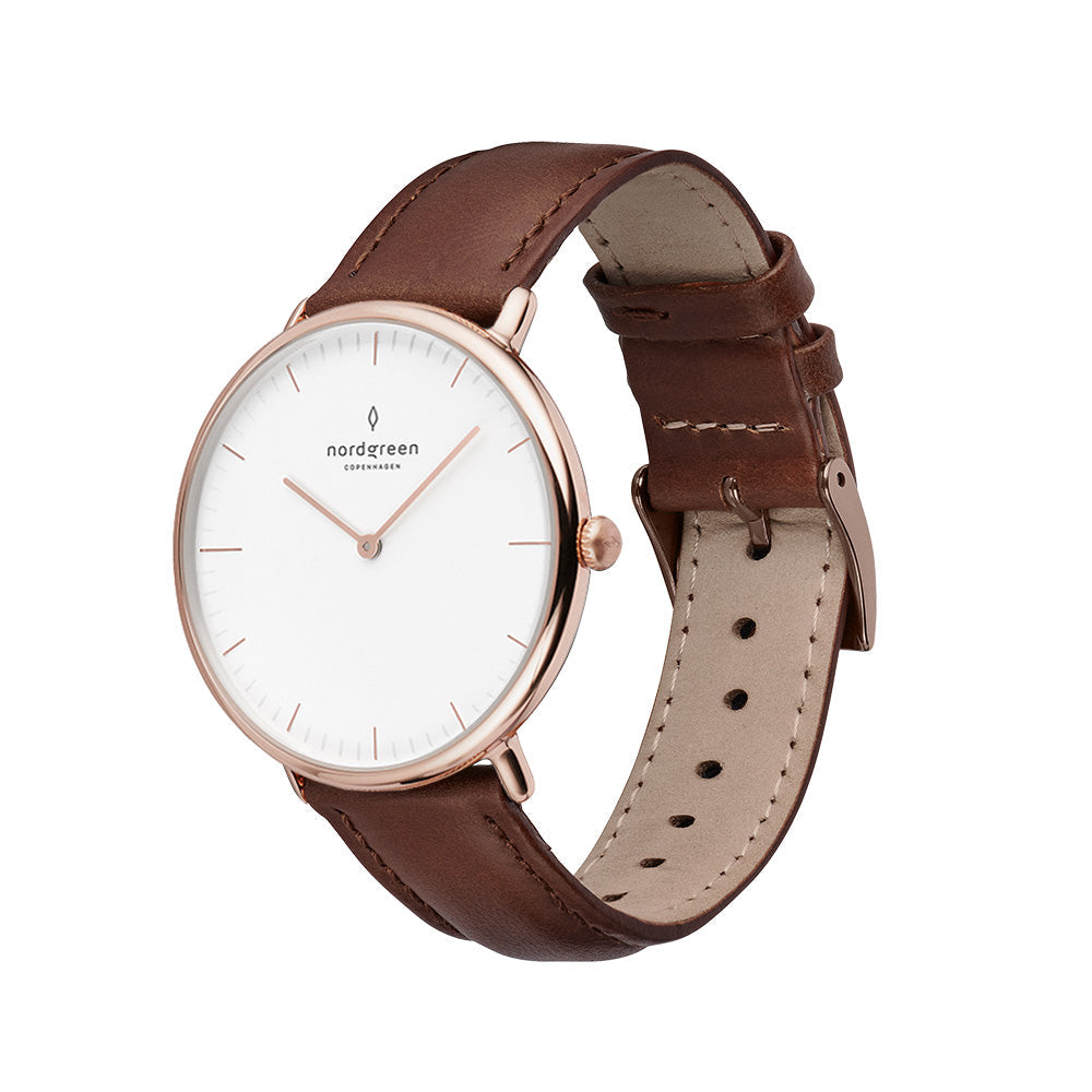 Nordgreen Native 36mm Brown Watch-PEROZ Accessories