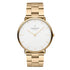 Nordgreen Native 36mm Gold 3 Link Stainless Steel Strap Watch-PEROZ Accessories