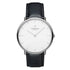 Nordgreen Native 36mm White Automatic with Black Leather Strap Watch-PEROZ Accessories