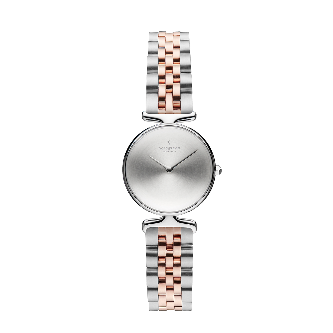 Nordgreen Unika 28mm Silver Brushed Metal Dial Watch-PEROZ Accessories