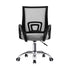 Oikiture Office Chair Computer Chair Gaming Chair with Mesh Backrest and Foam Seat Grey-Office Chairs-PEROZ Accessories