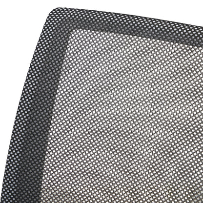 Oikiture Mesh Office Chair Foam Seat White &amp; Black-Office Chair-PEROZ Accessories