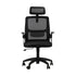 Oikiture Office Chair Home Computer Chairs Black Gaming Chair Mesh Headrest and Backrest-Office Chairs-PEROZ Accessories