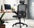 Oikiture Mesh Office Chair Executive Seat Racing Tilt DGY&BK-Office Chairs-PEROZ Accessories