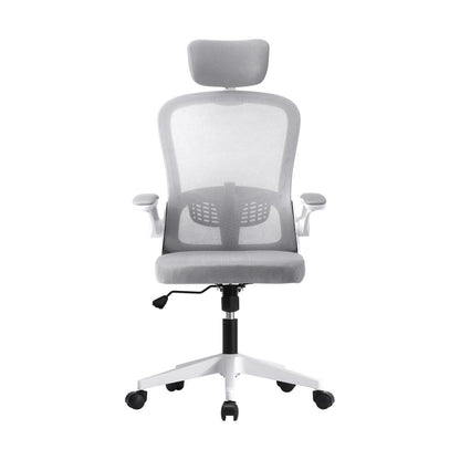Oikiture Mesh Office Chair Executive Fabric Gaming Seat Racing Tilt Computer-Office Chairs-PEROZ Accessories