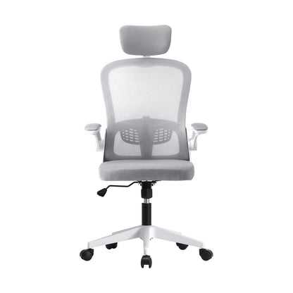 Oikiture Mesh Office Chair Executive Fabric Gaming Seat Racing Tilt Computer-Office Chairs-PEROZ Accessories