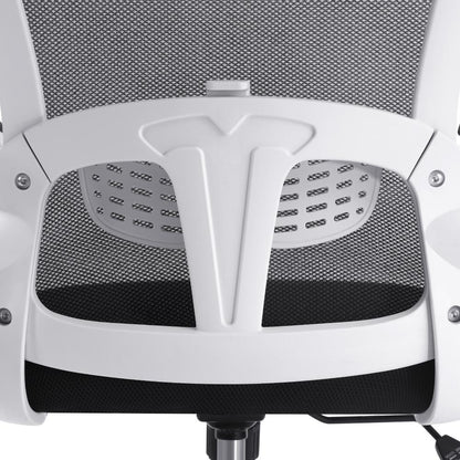 Oikiture Mesh Office Chair Executive Fabric Gaming Seat Racing Tilt Computer WHBK-Office Chairs-PEROZ Accessories