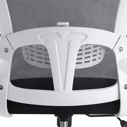 Oikiture Mesh Office Chair Executive Fabric Gaming Seat Racing Tilt Computer WHBK-Office Chairs-PEROZ Accessories