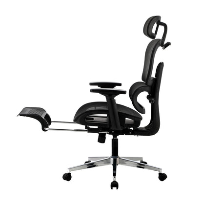 Oikiture Ergonomic Office Chair Mesh Executive Seat Black-Office Chair-PEROZ Accessories