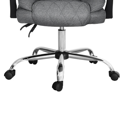 Artiss Executive Office Chair Recliner Grey-Furniture &gt; Bar Stools &amp; Chairs-PEROZ Accessories