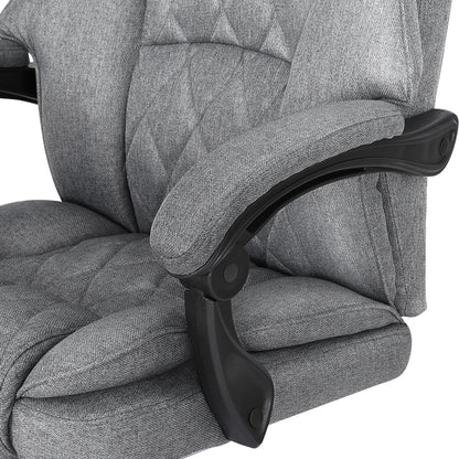 Artiss Executive Office Chair Recliner Grey-Furniture &gt; Bar Stools &amp; Chairs-PEROZ Accessories