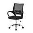 Artiss Mesh Office Chair Mid Back Black-Office Chairs-PEROZ Accessories
