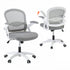 Artiss Mesh Office Chair Mid Back Grey-Office Chairs-PEROZ Accessories