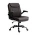 Artiss Executive Office Chair Mid Back Brwon-Office Chairs-PEROZ Accessories