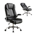Artiss Executive Office Chair Leather Tilt Black-Furniture > Office-PEROZ Accessories