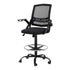 Artiss Office Chair Drafting Stool Mesh Chairs Black-Furniture > Office-PEROZ Accessories