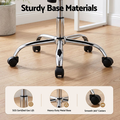 Artiss Office Chair Seat PU Work Computer Desk Chairs-Furniture > Office > Office &amp; Desk Chairs-PEROZ Accessories