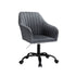 Artiss Office Chair Velvet Seat Dark Grey-Furniture > Bar Stools & Chairs-PEROZ Accessories